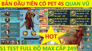 Xuất Hiện Bản VLTK Mobile Lậu 25 Phái Mới Ra S1 Test Full Đồ Max Cấp + Pet 4S Quan Vũ Và Đá Hồn VIP