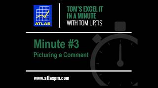 Excel It In A Minute Picturing A Comment