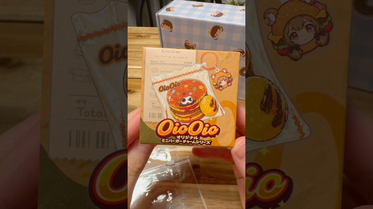 OioOio オリジナルミニバーガー チャームシリーズ 動物マスコット