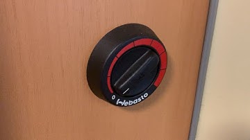 How to use the Webasto Diesel Heater, with Rotary Controller