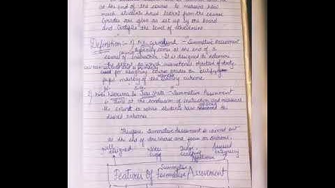 Types of Assessment: Formative, Summative and Diagnostic Assessment #gndu#semester2 #assessment#best