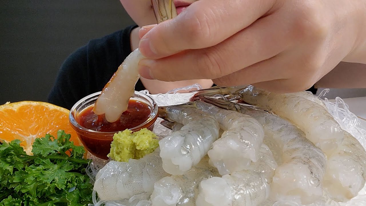 생새우가 먹고싶어서...