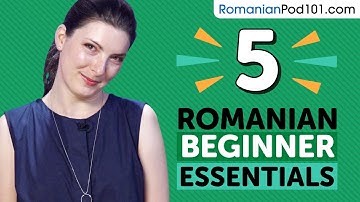 Learn Romanian: 5 Beginner Romanian Videos You Must Watch