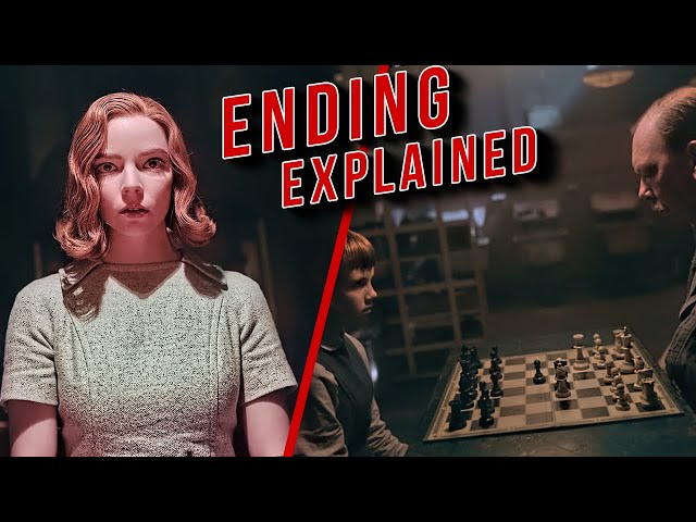 The Queen's Gambit Ending Explained Through Real Chess Terms