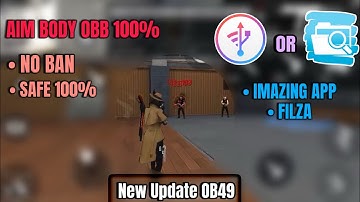 Aimbody iOS Free Fire no Ban new update ob49 🔥