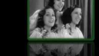 The Boswell Sisters - Crazy People (1932).wmv chords