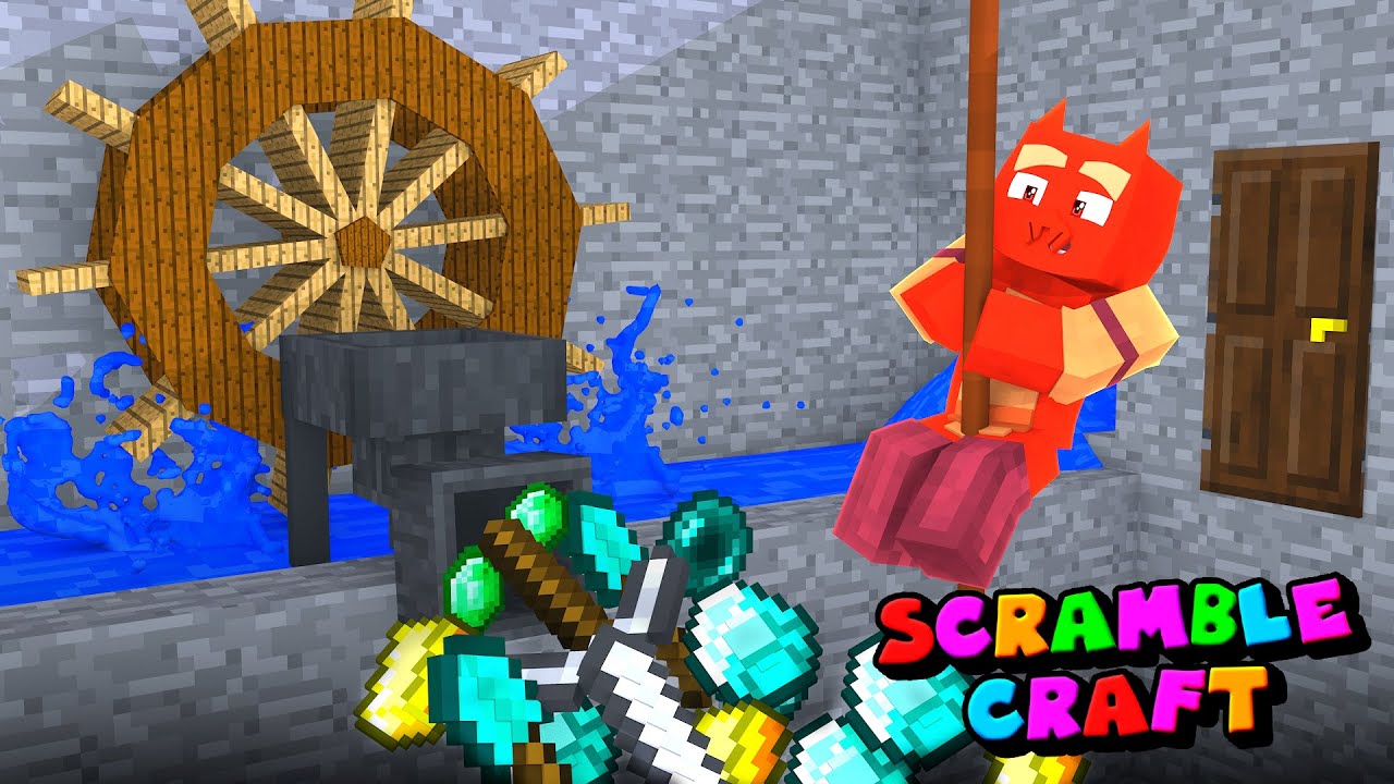 Minecraft - UPGRADING MACHINE FOR INFINITE ITEMS! (Scramble Craft ...