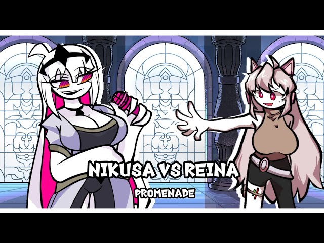 Fnf Promenade But Reina Vs Nikusa ! class=