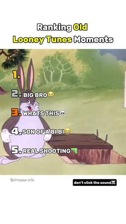 Ranking Looney Tunes Moments😭