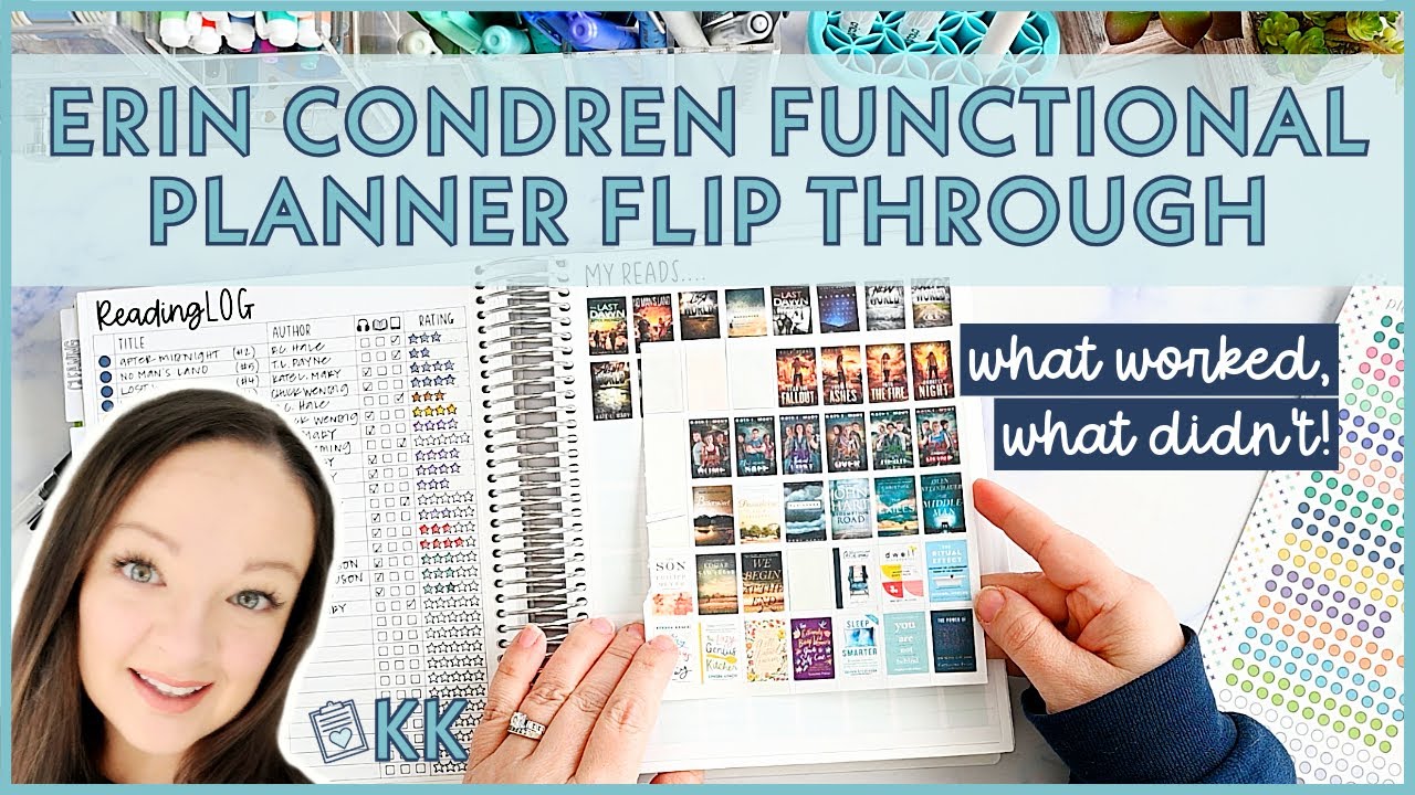 Erin Condren Functional Planner Flip Thru Frankenplanned LifePlanner ...