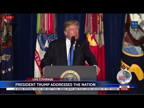 LIVE STREAM: President Trump Addresses the Nation on Afghanistan 8/21/17