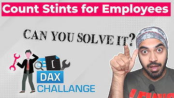 Count Stints for Employees - DAX Challenge
