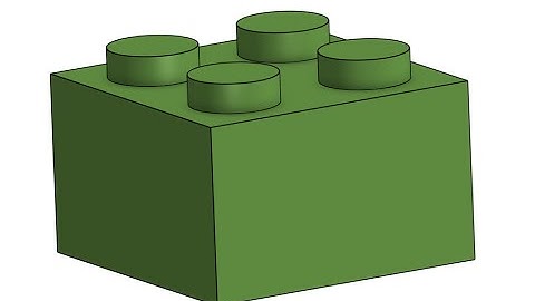 OnShape - Lego Style Brick