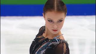 Анна Щербакова Короткая программа Чемпионат России 2022 Anna Shcherbakova SP Russian Championship 22