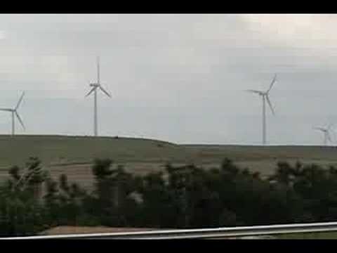 Smoky Hills Wind Farm I-70 Kansas