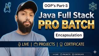 Master OOPs in Java Part-3🚀 | Encapsulation | CoreJava Day-20