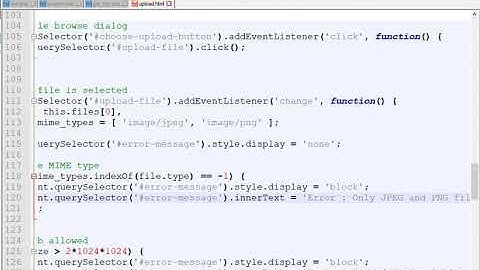 Javascript. Урок 3. Загрузка файла используя AJAX и Javascript. Сжатие файла изображения на сервере
