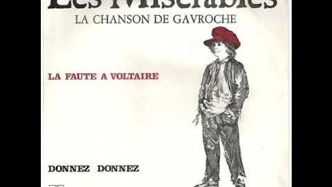Qui chante la chanson de Gavroche ?