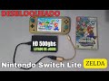 Nintendo Switch Lite edição Zelda HD 500gbs lotado de games