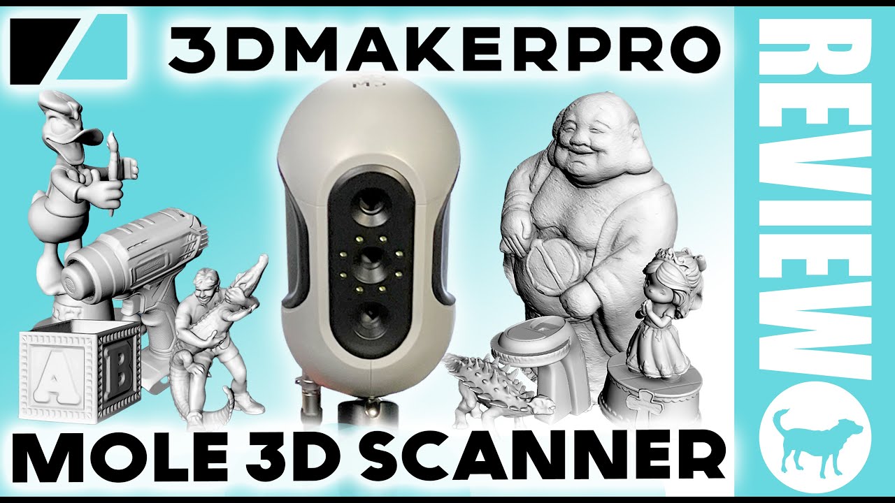 Mole 3D Scanner with Dedicated Mobile App