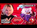 Susan  reaction  hazbin hotel  episode 7