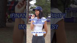pretty girls are talking about finances now too...