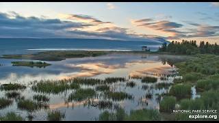 25 Jun 2026: Sunrise over Naknek Lake (explore.org)