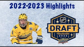 2023 NHL Draft : Gavin Brindley - 22-23 Highlights