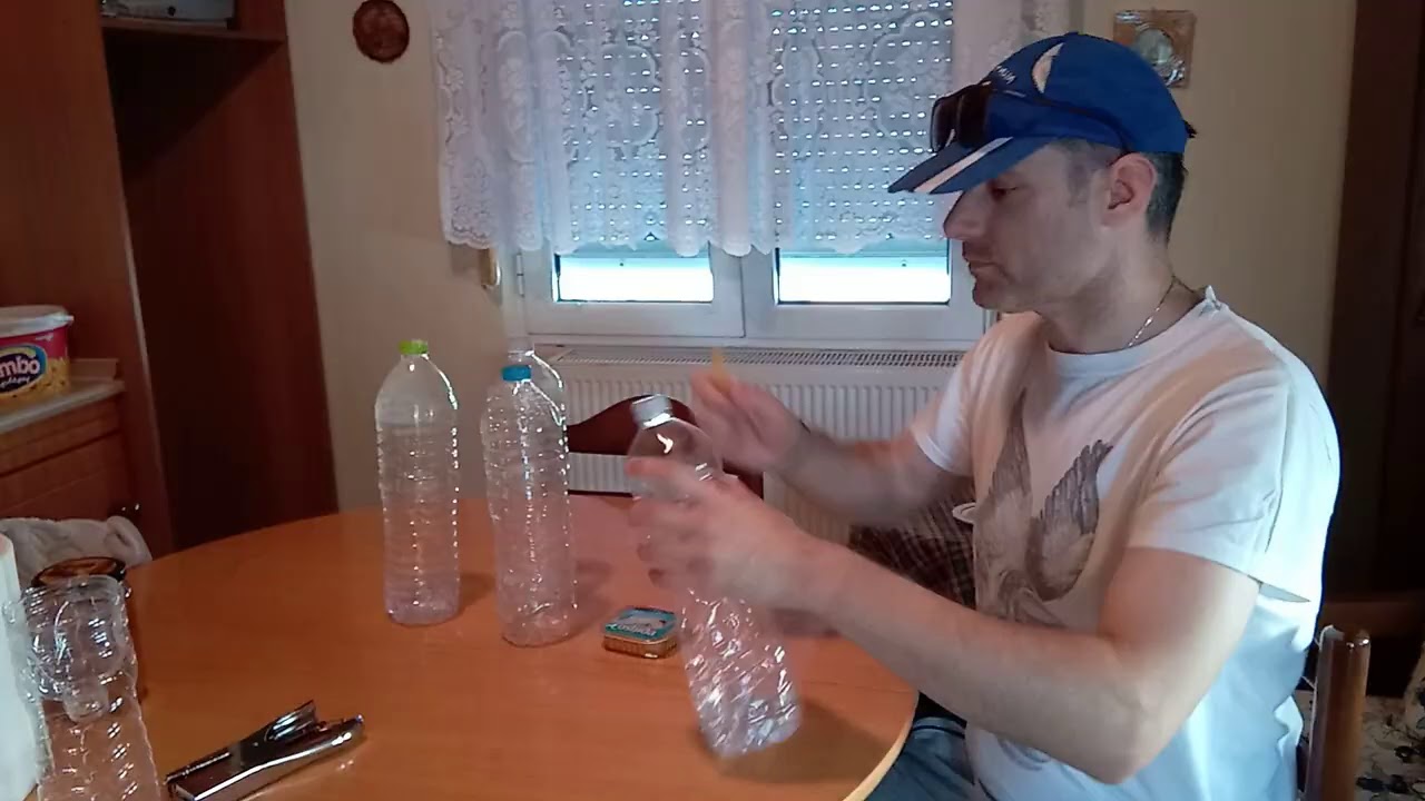 Παγίδα για σφήκες με μπουκάλια από νερό