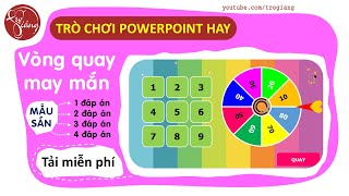 Trò chơi PowerPoint Vòng quay may mắn - Tải miễn phí screenshot 5