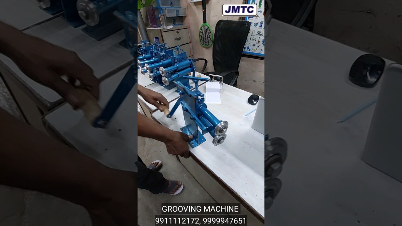 Sheet Grooving Machine #Shorts