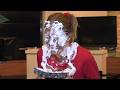 Female News Reporter Pied in the Face on TV