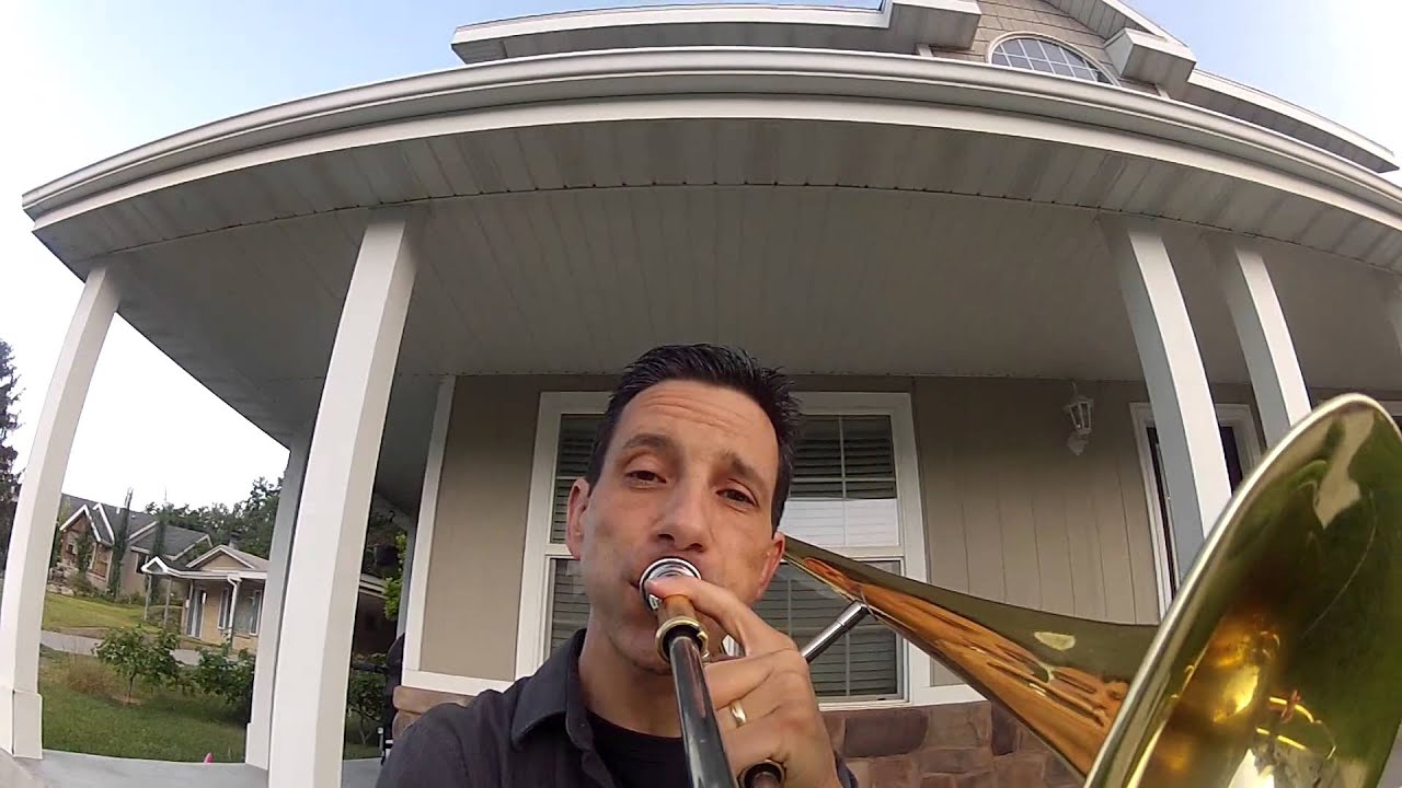 GoPro Jazz Trombone w/ Amped Distortion Solo This Is How We Roll YouTube