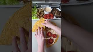 The BEST Burger Wrap Hack You’ll Ever Try! 🤤#wraphack #burgerwrap #easyrecipes #dinnerideas#Ytube
