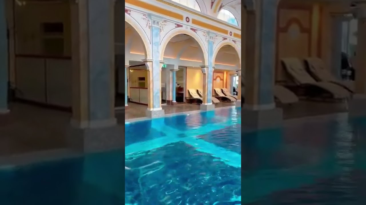 Spa days at Grand Resort Bad Ragaz in Switzerland.