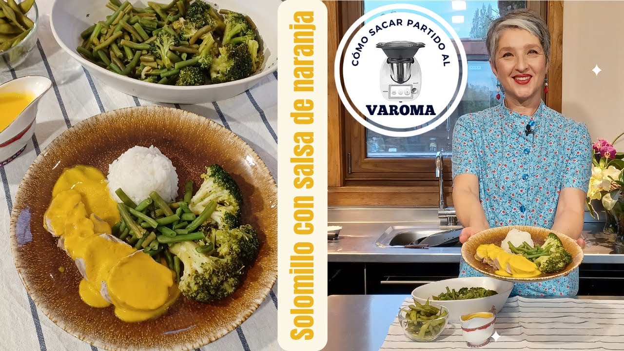 🔴 CÓMO SACAR PARTIDO AL VAROMA® 🔴 SOLOMILLO CON SALSA DE NARANJA con Thermomix® #TM6 #TM5 #TM31 🔝