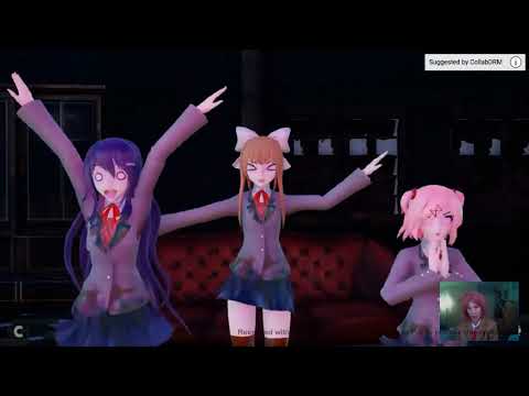 Try not to laugh challenge with Ddlc ( with Sayori)