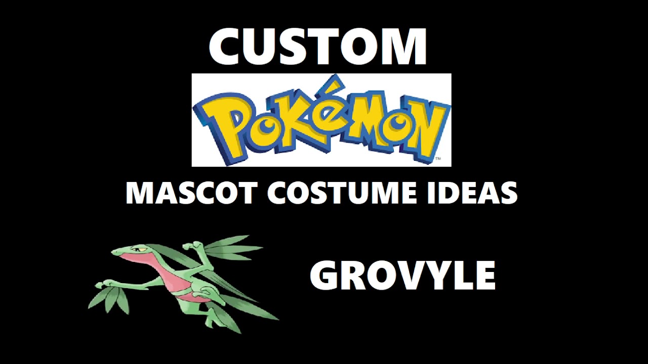 (OLD) ChaoEmperor's Custom Pokémon Mascot Costume Ideas: Grovyle (Generation III) 