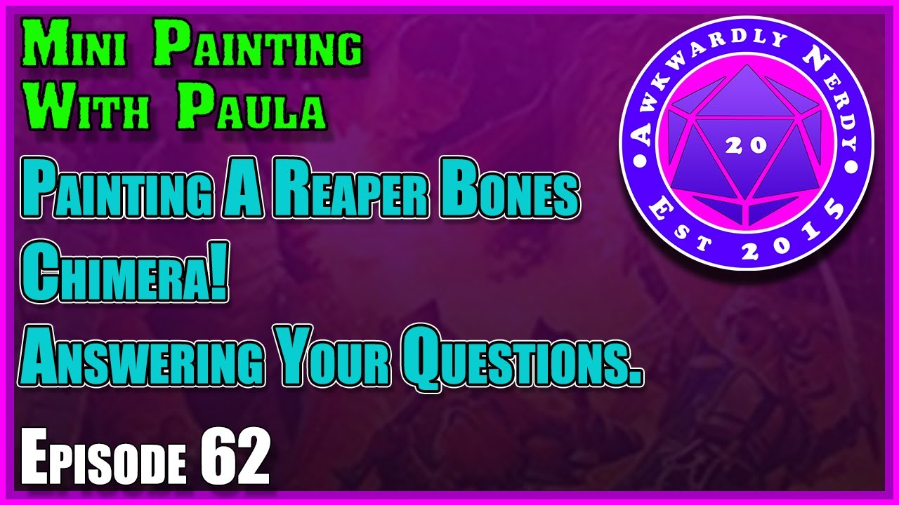 Miniature Painting A Reaper Bones Chimera