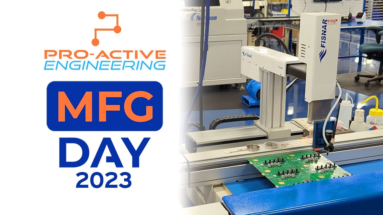 Pro-Active Engineering MFG Day is Friday - October 6, 2023 - YouTube