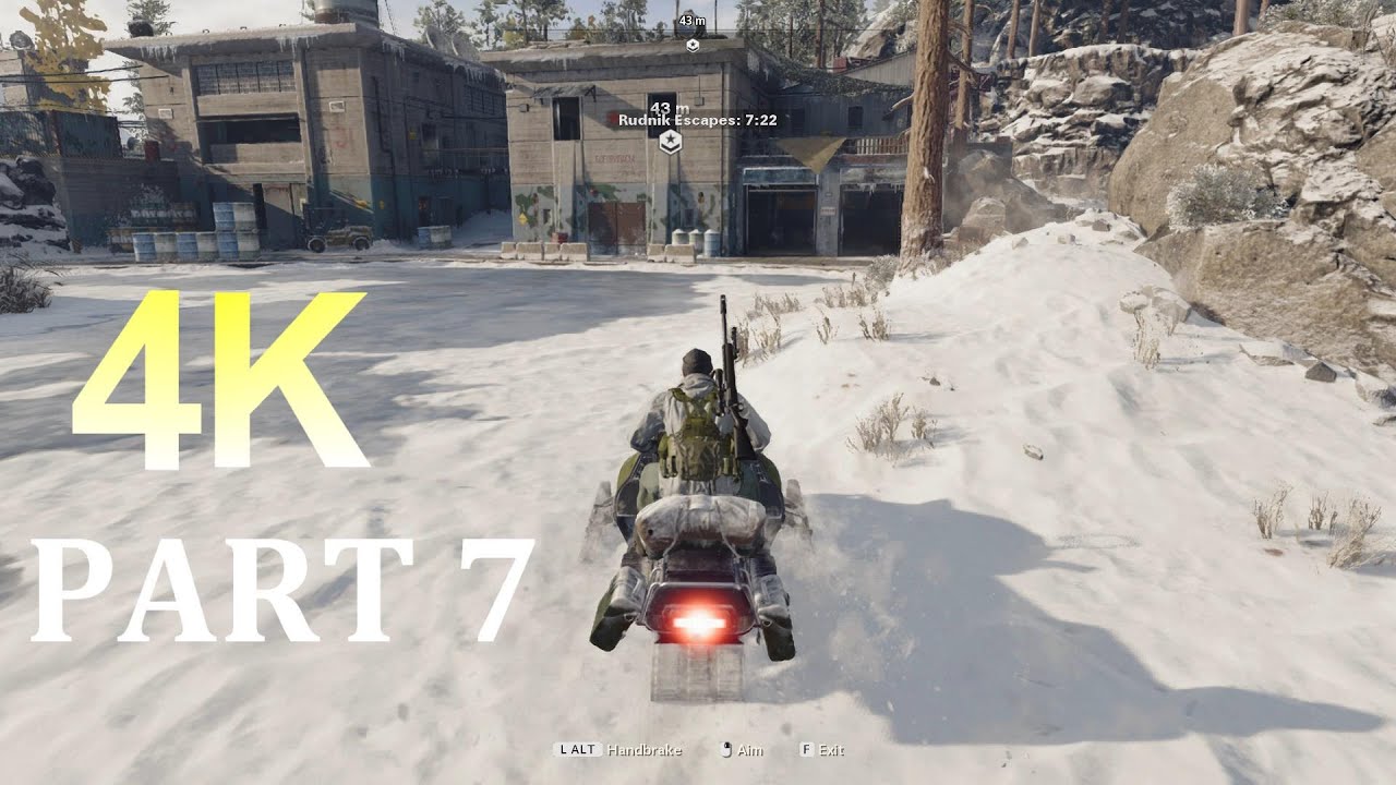 CALL OF DUTY BLACK OPS COLD WAR Walkthrough Gameplay 4K Part 7 RED