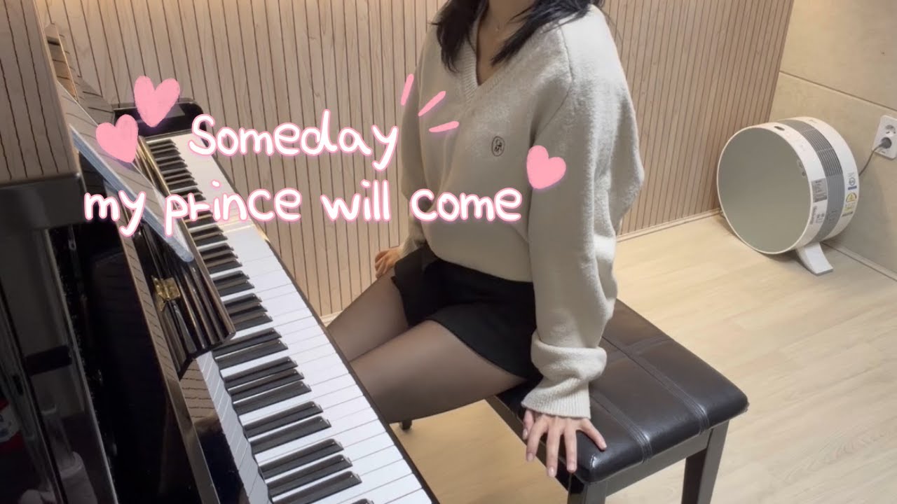 Disney ost Someday my prince will come 피아노 (solo jazz piano)