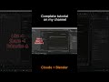 This Blender Cloud Trick Saves Hours #blender #blendertips #3dart