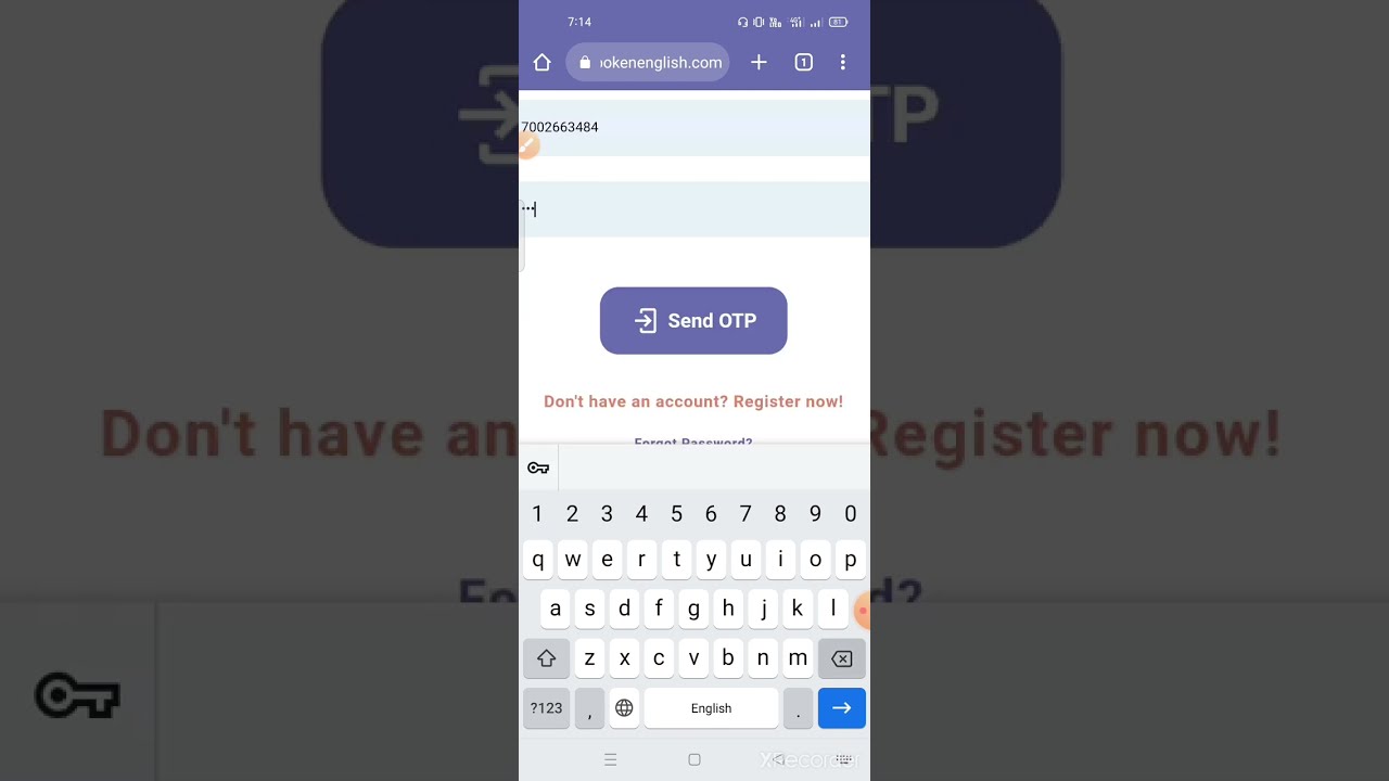 How to use Seba spoken English app