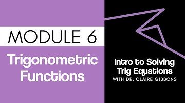 Solving Trigonometric Equations: Beginning Examples