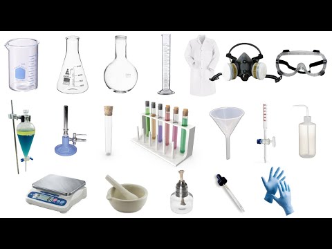 Learn English Laboratory Equipments! A Guide To the Laboratory in English! Lab Items-Lab Words