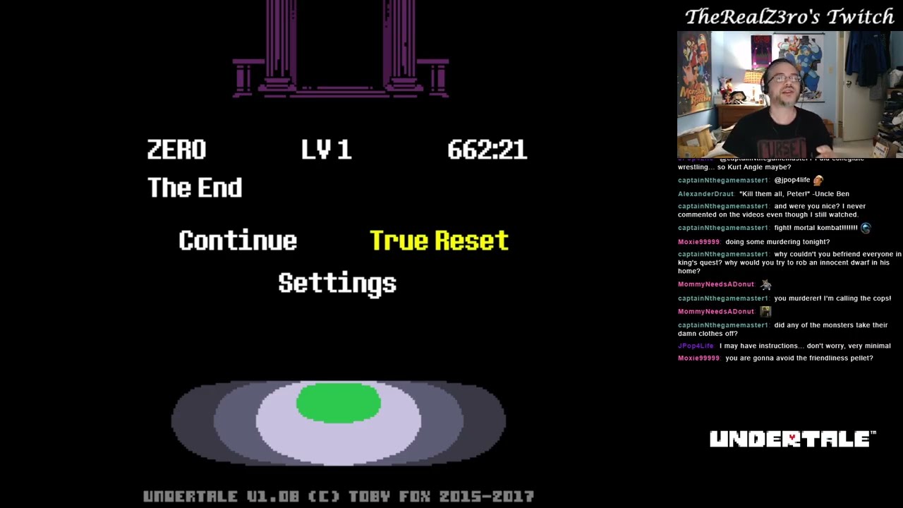 Livestream Recording - Undertale (Genocide Route) - Part 1 [Snowdin grind ends around 