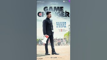 Game Changer టీజర్ 💥 #shorts #gamechanger #ramcharan #pushpa2 #alluarjun #kanguva #suriya #ytshorts