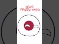 上も読み方多いよね... #countryballs #ポーランドボール #shorts