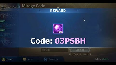 Mobile Legends: Adventure | Ignite the Drylands | 1st Mirage Code